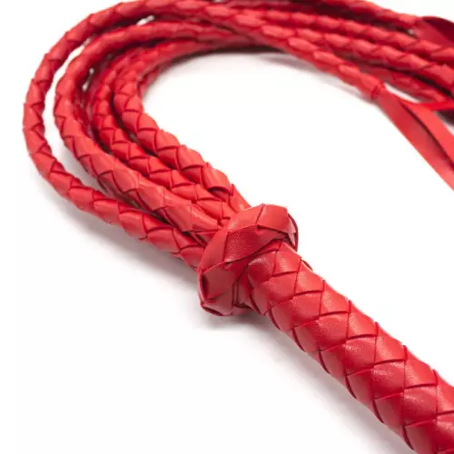 Lange Reitgerte TIGRESS 78 cm Rot – 2/3