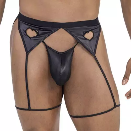 String Strumpfhalter Kamat Schwarz – 1/8