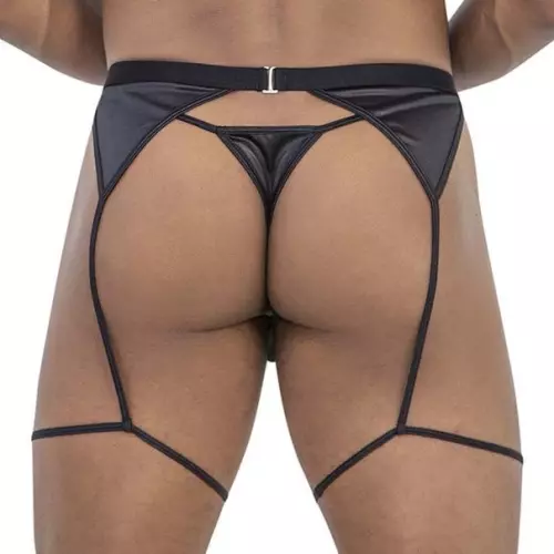 String Strumpfhalter Kamat Schwarz – 2/8