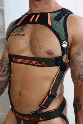 Tank Harness Cockpit Khaki-Orange – 3/6