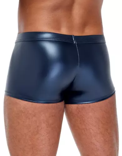 Boxer mit Reißverschluss Andio Metallisch Blau – 2/6