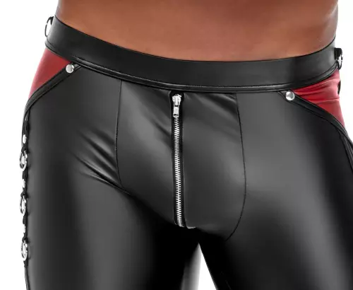 Hose ORMETO Schwarz-Rot – 6/8