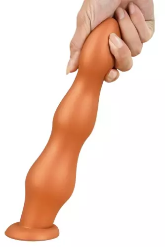 Analplug XXL OGIVASS XL 30 x 10,5 cm Orange – 4/5