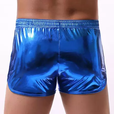 Glänzende Shorts Fakiz Blau – 2/2