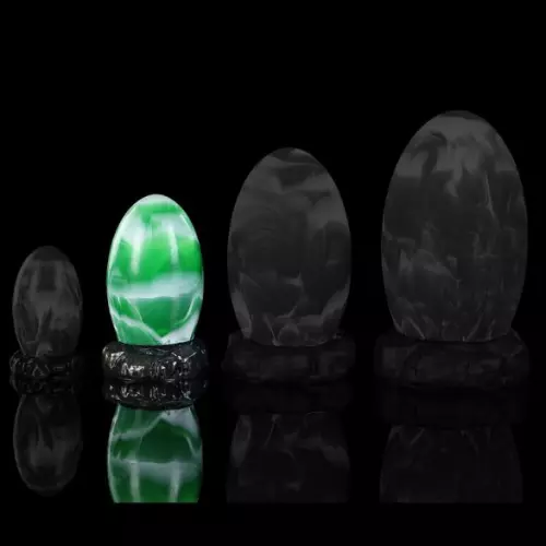 Plug Emerald Egg M 11 x 6,8cm – 1/3