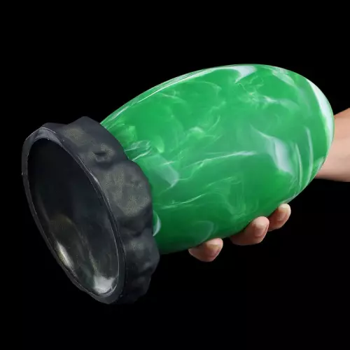 Plug Emerald Egg XL 15 x 10,5cm – 2/3