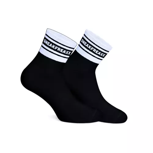 Socken Black White Short Schwarz-Weiß – 6/6