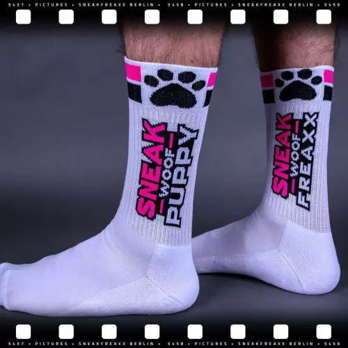 Socken Sneak Woof Puppy Rosa – 3/8