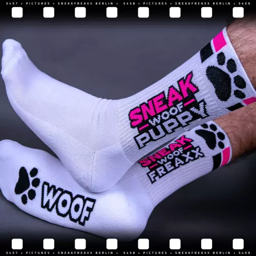 Socken Sneak Woof Puppy Rosa – 4/8
