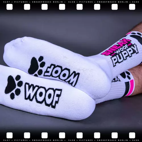 Socken Sneak Woof Puppy Rosa – 5/8