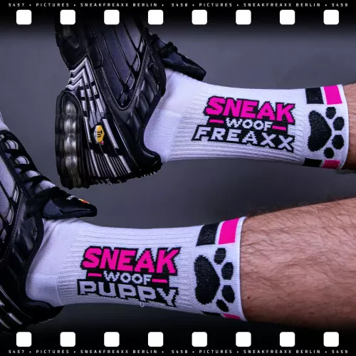 Socken Sneak Woof Puppy Rosa – 6/8