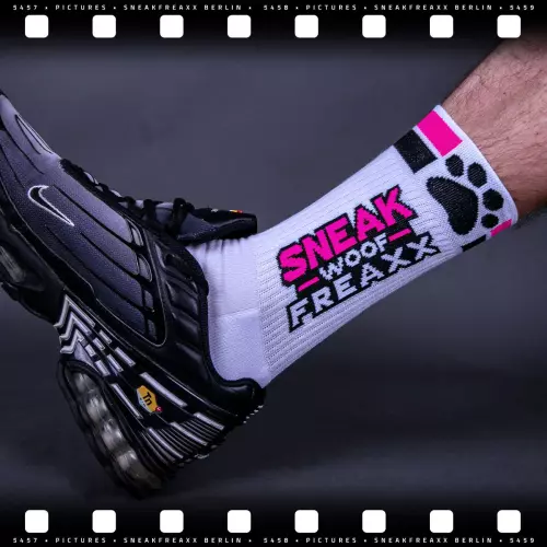 Socken Sneak Woof Puppy Rosa – 7/8