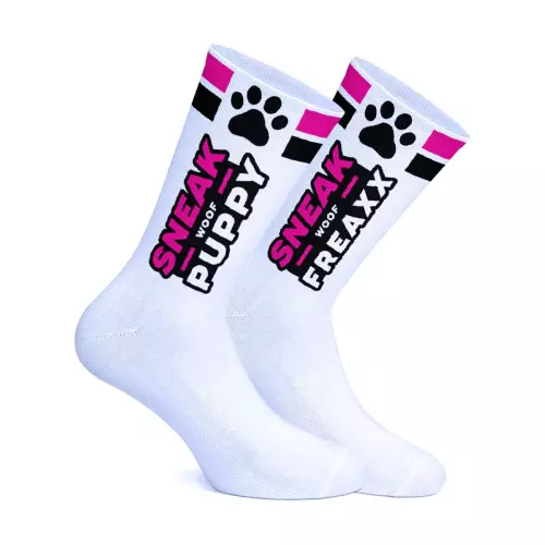 Socken Sneak Woof Puppy Rosa – 8/8