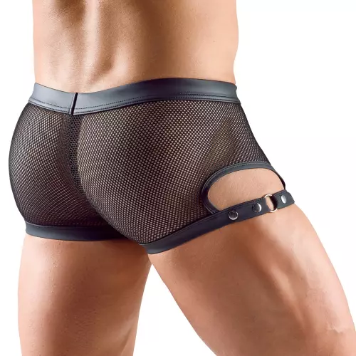 Boxer mit Druckknöpfen Tudeo Schwarz – 4/8