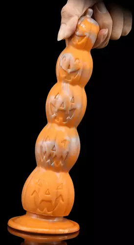 Dildo Pumpkin S 17,5 x 5 cm Orange – 4/4