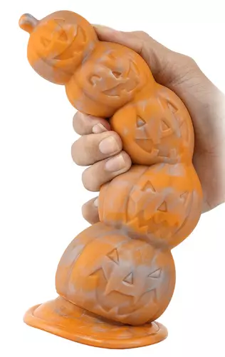 Dildo Pumpkin M 20,5 x 6 cm Orange – 2/4