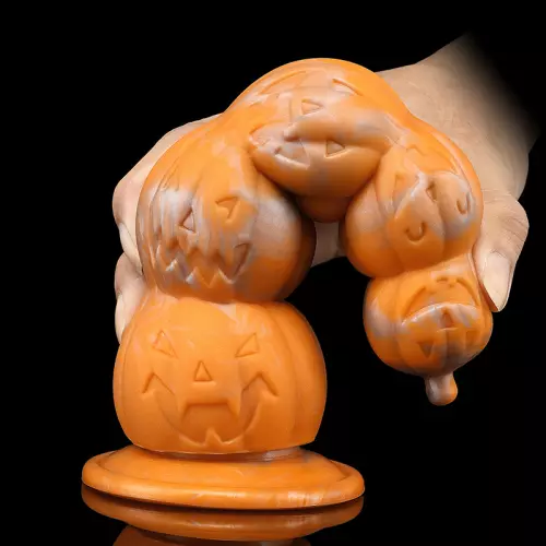 Dildo Pumpkin M 20,5 x 6 cm Orange – 3/4