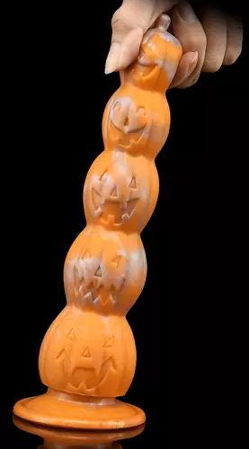 Dildo Pumpkin M 20,5 x 6 cm Orange – 4/4