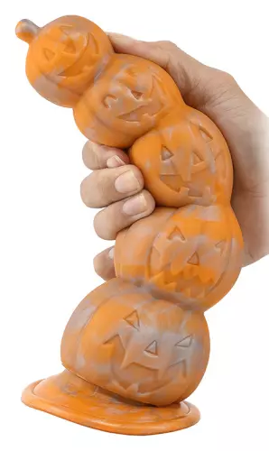 Dildo Pumpkin L 23.5 x 7 cm Orange – 2/4