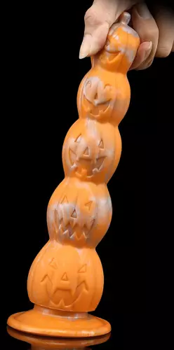 Dildo Pumpkin L 23.5 x 7 cm Orange – 4/4