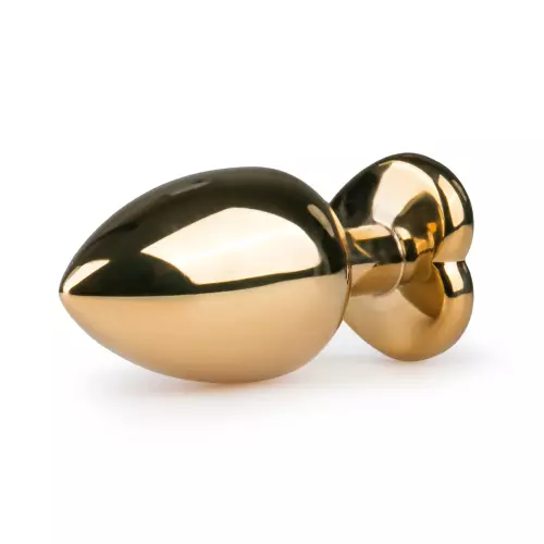 Analplug Schmuckstein Gold Herz - LARGE 8.2 x 3.8 cm – 4/9