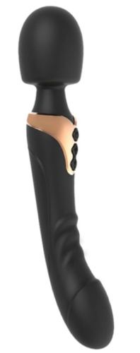 Wand-Dildo Duzio 10 Vibrationen Schwarz