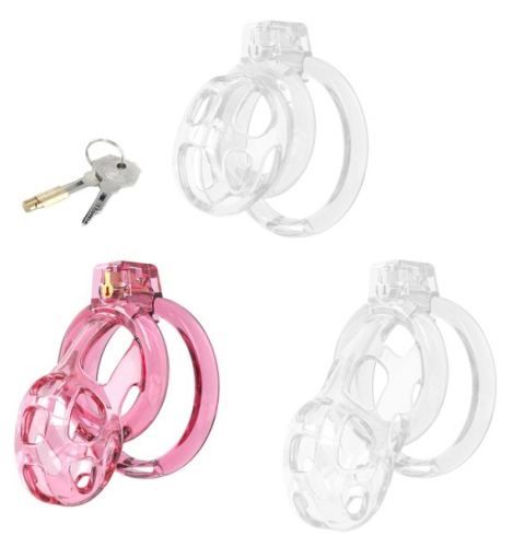 Cage de Chasteté Lock Cobra M 7 x 3.8cm Rose