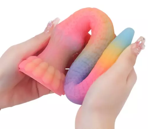 Dildo Falkorix S 28 x 4 cm Mehrfarbig – 7/7