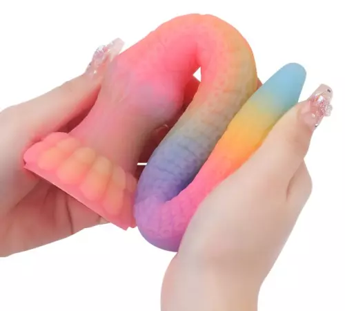 Dildo Falkorix M 38 x 5,5 cm Mehrfarbig – 7/7