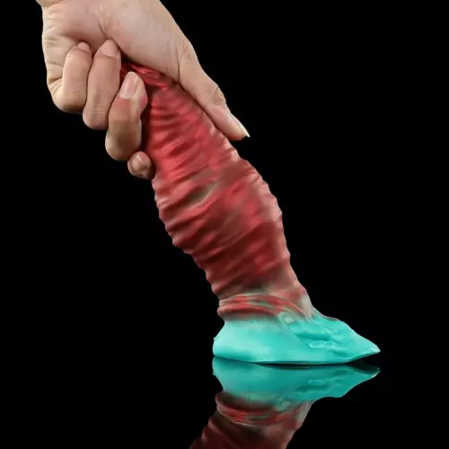 Dildo Red Worm L 14 x 7 cm – 4/5