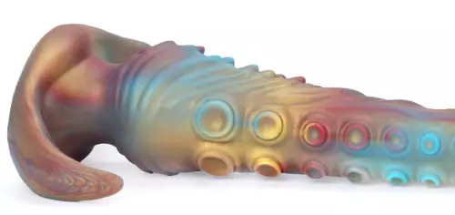 Dildo Poulpik 40 x 7 cm Mehrfarbig – 7/8