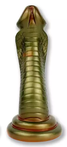 Dildo Kobra 19 x 6 cm Grün – 1/4