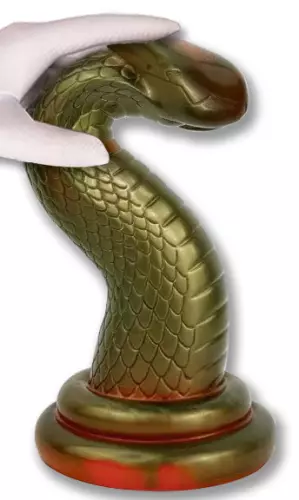 Dildo Kobra 19 x 6 cm Grün – 4/4