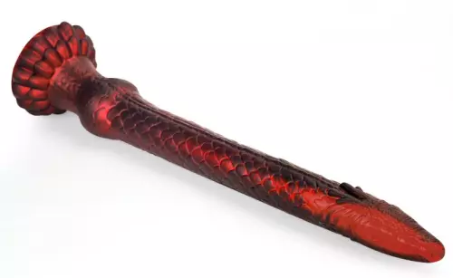 Dildo Heelix L 52 x 7.5 cm Rot – 4/7