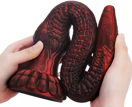 Dildo Heelix L 52 x 7.5 cm Rot – 7/7