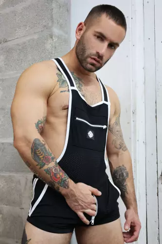 Kombi-Shorts Futura Sluterall Schwarz – 5/8