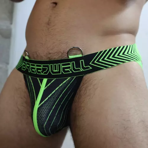 Jockstrap Futura Neon-Grün – 1/8