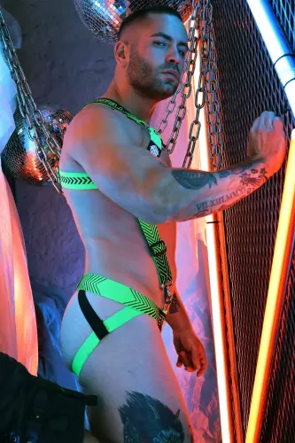 Harness Futura Neon-Grün – 10/10