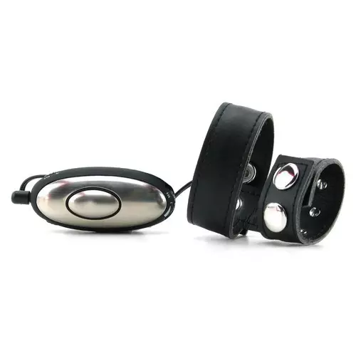 Electro Cockring Leder – 1/5