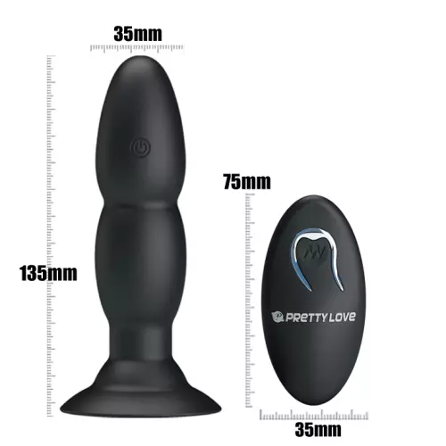 Vibrerende plug Extra Pleasure 13 x 3.5 cm – 7/12
