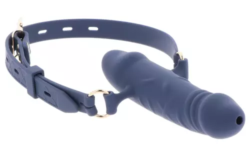 Gag aus Silikon Supreme Doppel 9,5 x 3,4cm – 1/7