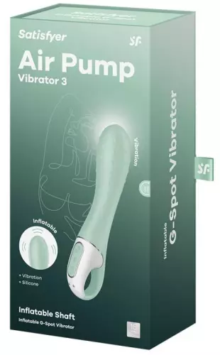Aufblasbarer G-Punkt Vibrator Air Pump Vibrator 3 12 x 4cm – 2/6