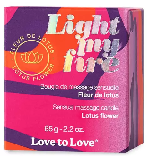 Massagekerze Light My Fire 65g Lotusblüte – 2/5