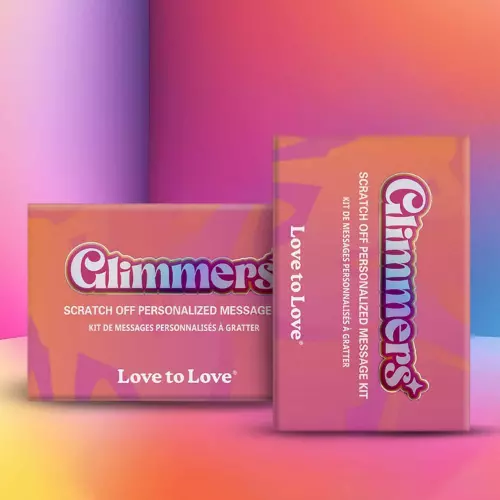 Kit van 30 Kraskaarten Personaliseerbaar Glimmers – 1/4