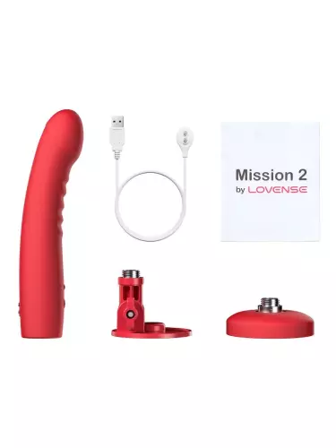 Verbundener Dildo Mission 2 Lovense 14 x 3,7cm – 14/14