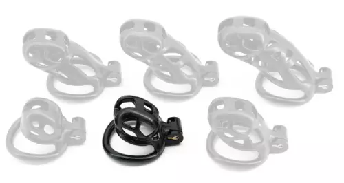 Käfig Robat Schwarz M 5,5 x 3,3 cm – 1/2