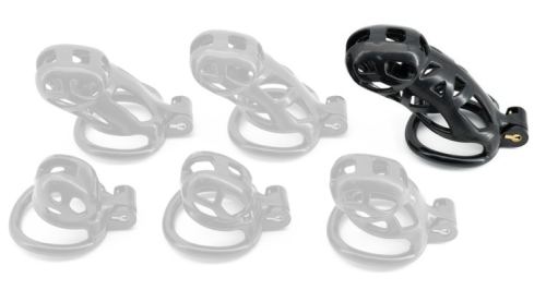 Cage Robat Noire 3XL 12 x 3.7cm
