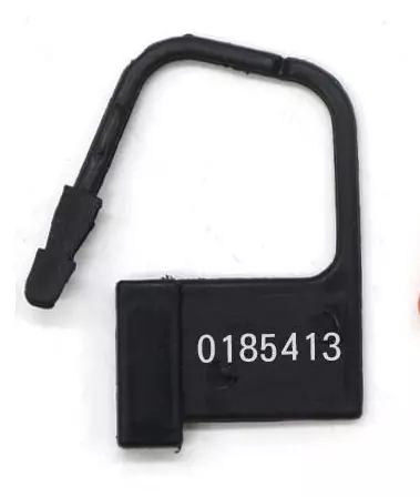 5er-Set nummerierte Vorhängeschlösser LOCK Schwarz – 2/3