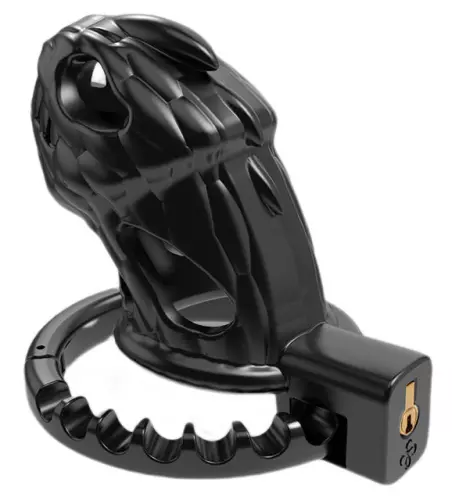 Dinocock Käfig 10 x 3.7 cm Schwarz – 3/5