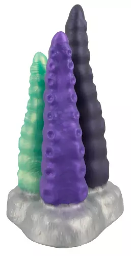 Triple Dildo Tri Tentak 19 x 9.5cm – 4/8